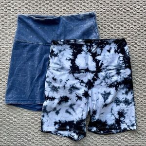 2 PACK - VS PINK Cotton Bike Shorts